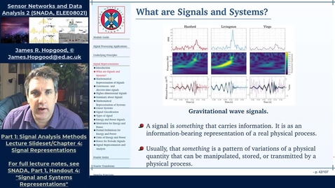 Thumbnail for entry Topic 15: Definition of Signals (SNADA, Chapter 5)