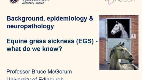 Thumbnail for entry EGS - Epidemiology