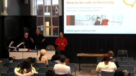 Thumbnail for Being Safe in Edinburgh