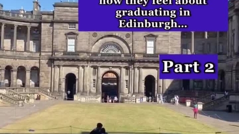 Thumbnail for entry Online Student's First Visit to Edinburgh
