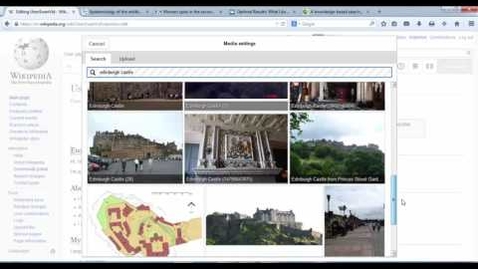 Thumbnail for Editing Wikipedia using Visual Editor:Part 2.3 Adding an image