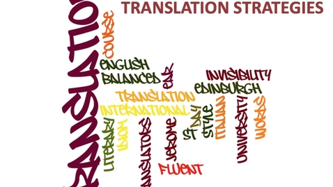 Thumbnail for LP2 Week 1 - Translation strategy