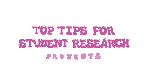 Thumbnail for Open Research in the Classroom | Top Tips for Student Research Projects