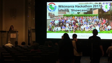 Thumbnail for Wikimania 2017 - Hackathon Showcase