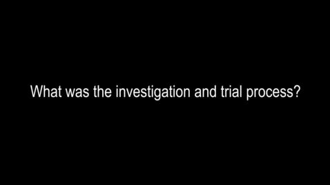 Thumbnail for What was the investigation and trial process? | Professor Julian Goodare
