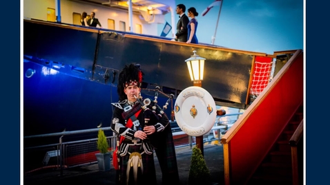 Thumbnail for entry Drinks Reception at Royal Yacht Britannia