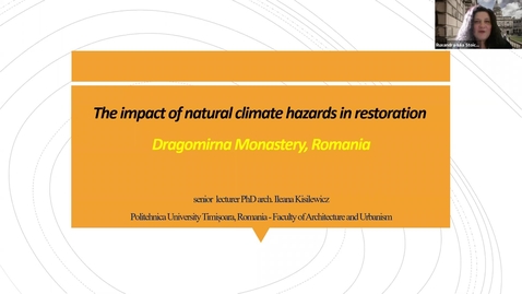 Thumbnail for entry The impact of natural climate hazards in restoration, Dr. Ileana Kisilewicz
