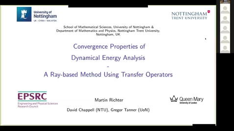 Thumbnail for Waves in Complex Continua (Wavinar) - Martin Richter (Nottinham University) 