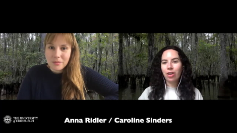 Thumbnail for entry The New Real- Anna Ridler and Caroline Sinders