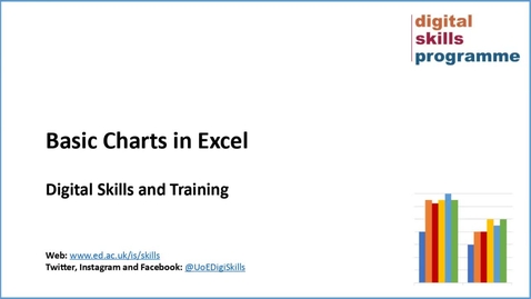 Thumbnail for Basic Charts in Excel