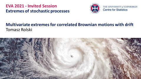 Thumbnail for Extremes of stochastic processes: Tomasz Rolski