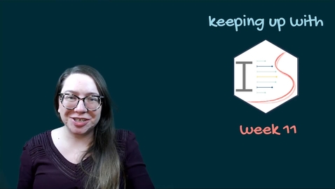 Thumbnail for entry IDS - Week 11 - 01 - Keeping up with IDS