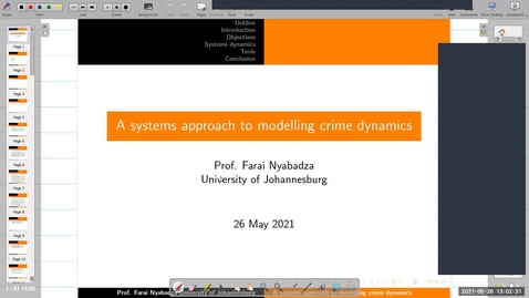 Thumbnail for UK-APASI in Mathematical Sciences: Farai Nyabadza