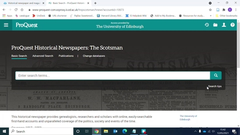 Thumbnail for entry The Scotsman Historical Archive