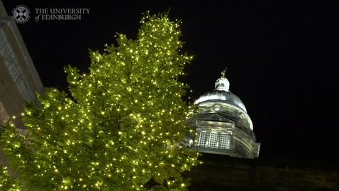 Thumbnail for entry Old College Christmas Tree Lights