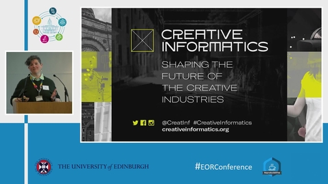 Thumbnail for Nurturing responsible data practices in creative industries R&amp;D through applied ethics and open research practices - Nicola Osborne