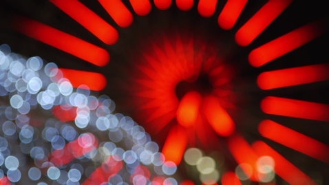 Thumbnail for Vibrant bokeh lights with geometric patterns