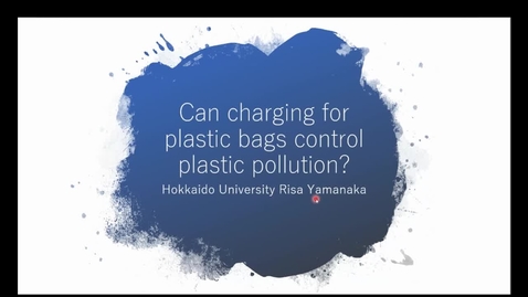 Thumbnail for entry Can Charging for Plastic Bags Control Plastic Pollution