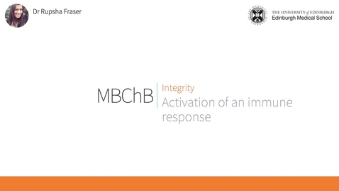 Thumbnail for entry B2. Activation of an immune response