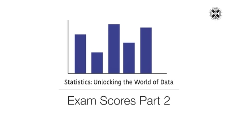 Thumbnail for Statistics - Exam Scores - Part 2