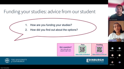 Thumbnail for Finding out about Masters funding options (Online Learning student, India)