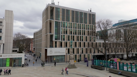 Thumbnail for Drone Dugald Stewart Building tracking forward