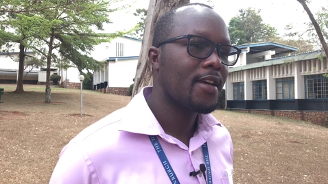 Thumbnail for MSc Global Health and Infectious Diseases online: Mark Ondieki, student testimonial