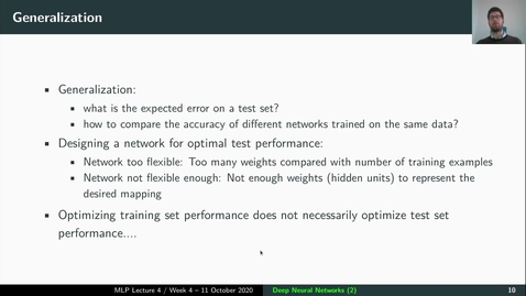 Thumbnail for entry MLP Lecture 04 - Clip 03 - Data splits