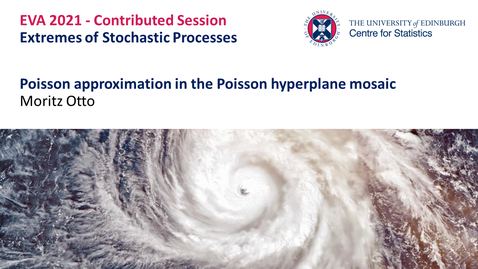 Thumbnail for Extremes of Stochastic Processes: Moritz Otto 
