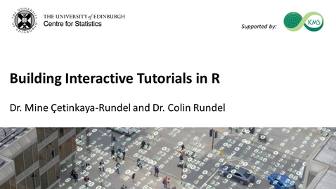 Thumbnail for entry Building Interactive Tutorials in R