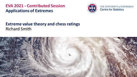 Thumbnail for Applications of Extremes: Richard Smith