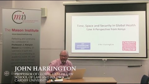 Thumbnail for MI Lunch with Professor John Harrington