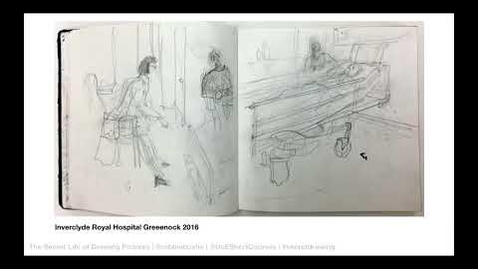 Thumbnail for The Secret World of Drawing Pictures by Robbie Bushe RSA