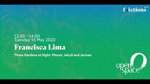 Thumbnail for OPENspace Seminar - Francisca Lima 23.05.16