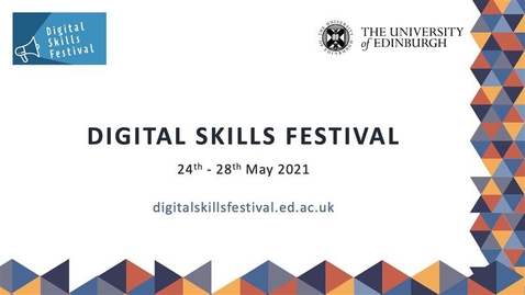 Thumbnail for entry Teaching Data/AI Ethics In Various Disciplinary Contexts - Digital Skills Festival