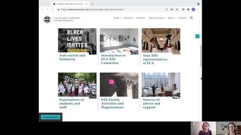 Thumbnail for Welcome Week 2021 | Equality, Diversity and Inclusion