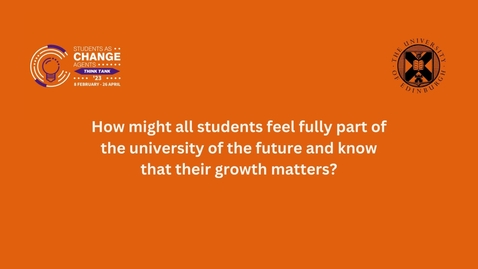 Thumbnail for Student Growth Group 3 Proposal &amp; Final remarks from challenge hosts - SACHA Think Tank '23