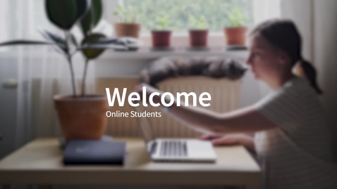 Thumbnail for entry Vice Principal's Welcome for New Online Postgraduate Students 2020