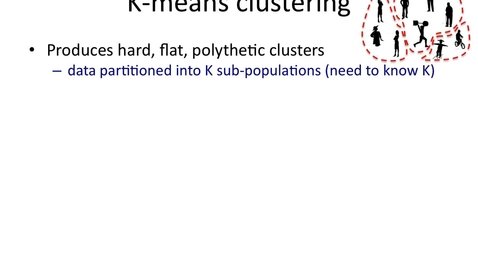 Thumbnail for Overview of k-means clustering
