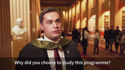 Thumbnail for Hear from one of our Clinical Education Graduates 
