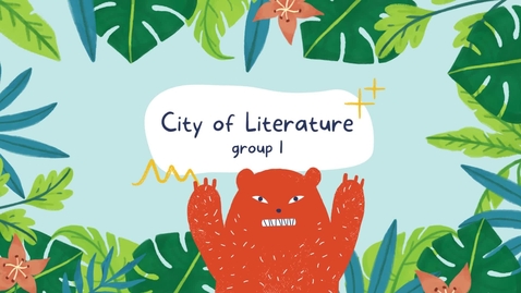 Thumbnail for UNESCO City of Literature Group 1 Video Proposal