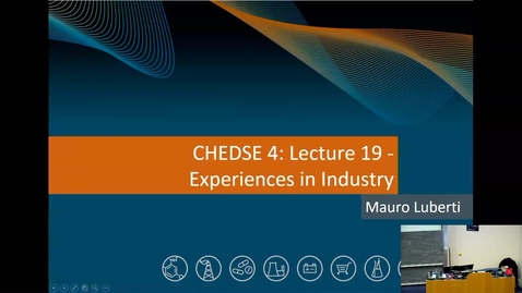 Thumbnail for Guest Lecture 1 - Experiences in Industry
