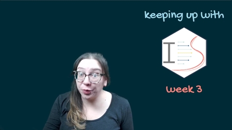 Thumbnail for entry IDS - Week 03 - 01 - Keeping up with IDS