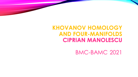 Thumbnail for BMC BAMC 2021 Ciprian Manolescu