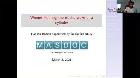 Thumbnail for entry Waves in Complex Continua (Wavinar) - Hanson Bharth (University of Warwick)