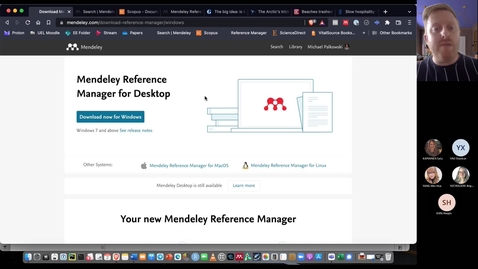 Thumbnail for Using Mendeley for bibliography management