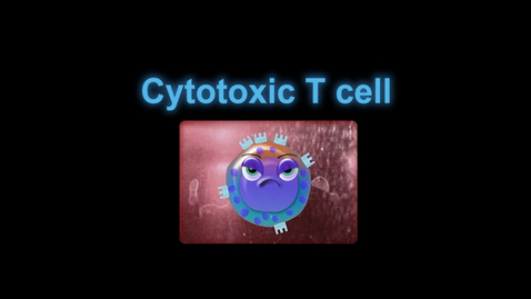 Thumbnail for Supercytes cartoon - Cytotoxic T cell