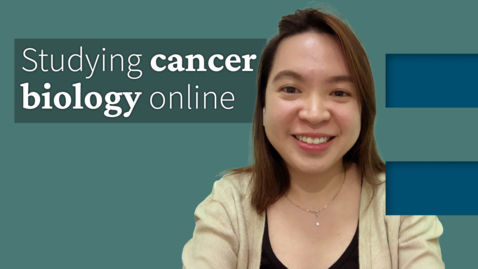 Thumbnail for Studying cancer biology online