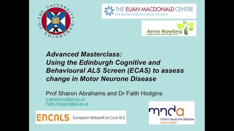 Thumbnail for Interactive Training Video- ECAS Masterclass