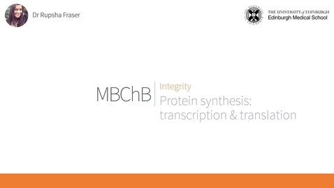 Thumbnail for A3. Protein synthesis__2021